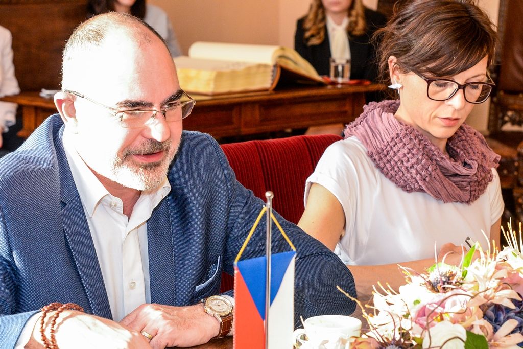 Velvyslankyně Švédska navštívila Plzeň (foto: M. Pecuch, 30.1.2018)