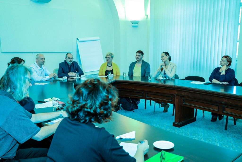 Nová služba pro neslyšící pro komunikaci s uředníky v Plzni (foto: M. Pecuch, 31.1.2018)