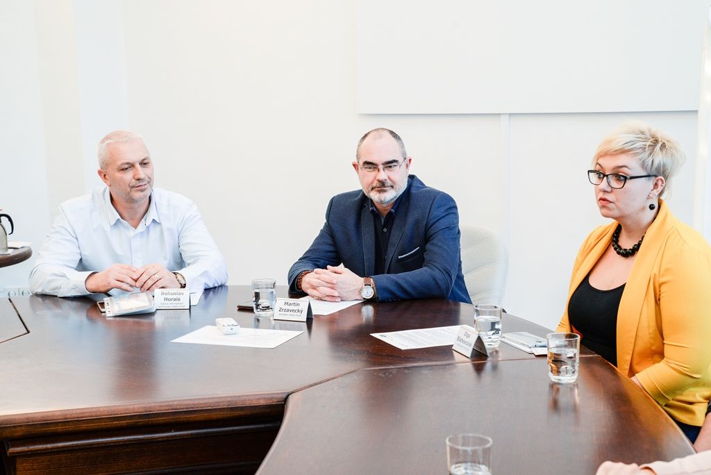 Nová služba pro neslyšící pro komunikaci s uředníky v Plzni (foto: M. Pecuch, 31.1.2018)