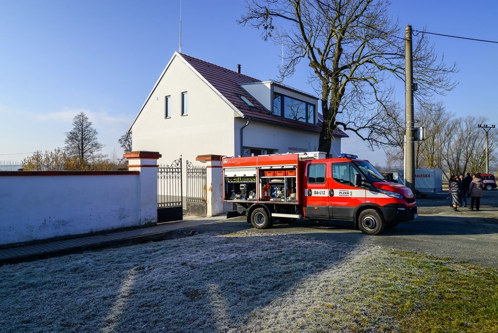 Malesice mají nově opravenou zbrojnici (foto: M. Pecuch, 13.2.2018)