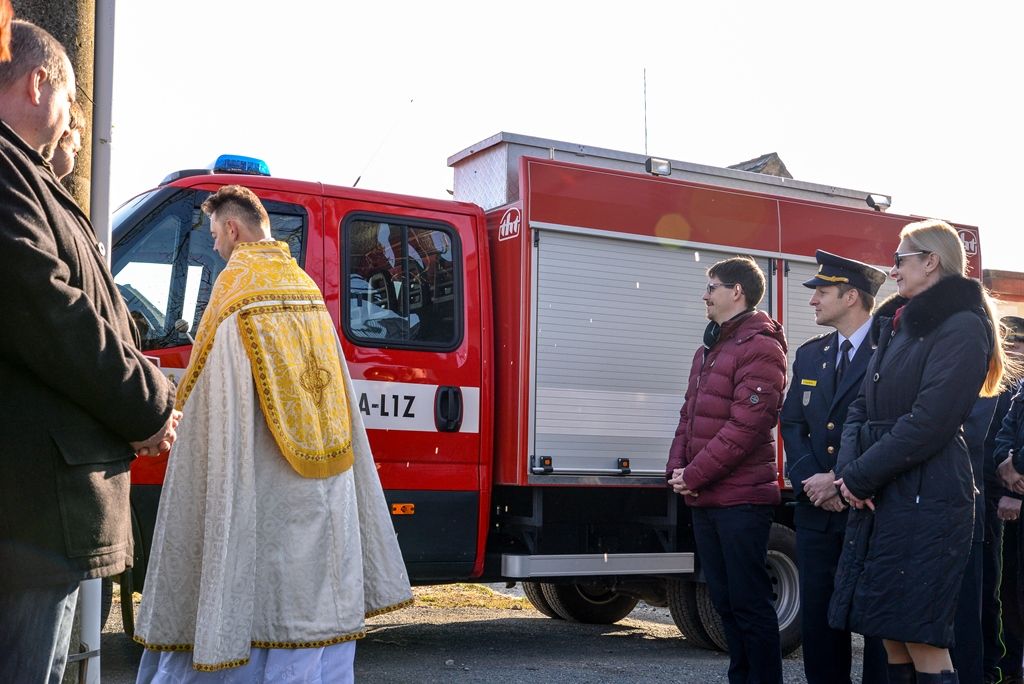 Malesice mají nově opravenou zbrojnici (foto: M. Pecuch, 13.2.2018)