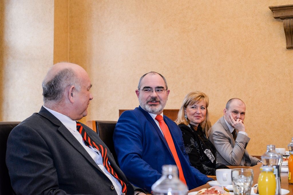 Plzeňský primátor přijal děkany pedagogických fakult (foto: M. Pecuch, 20.2.2018)