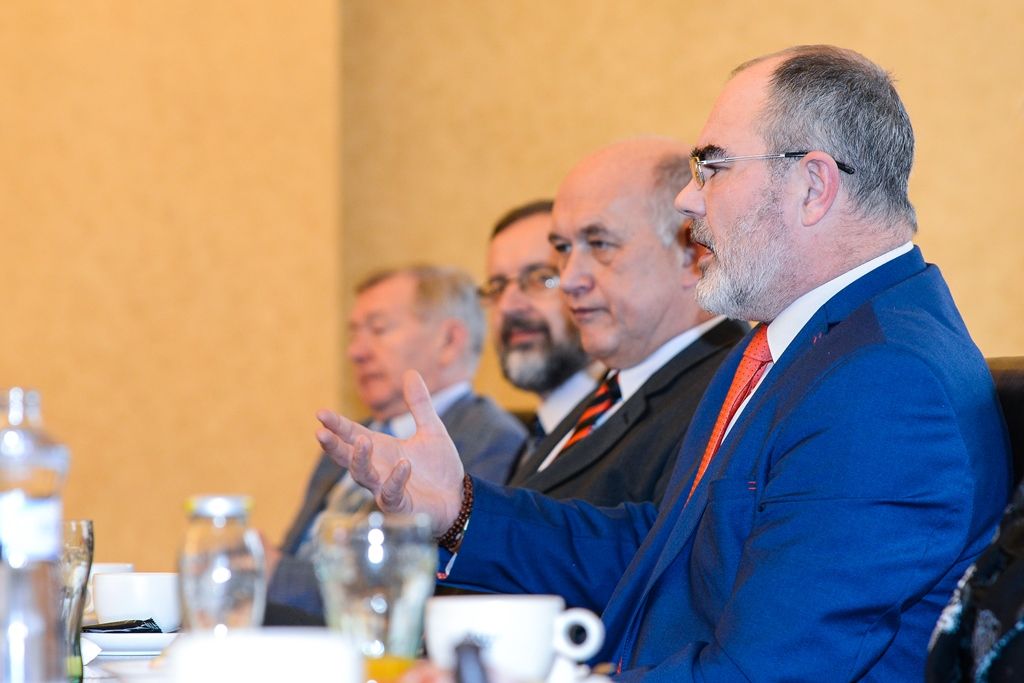 Plzeňský primátor přijal děkany pedagogických fakult (foto: M. Pecuch, 20.2.2018)