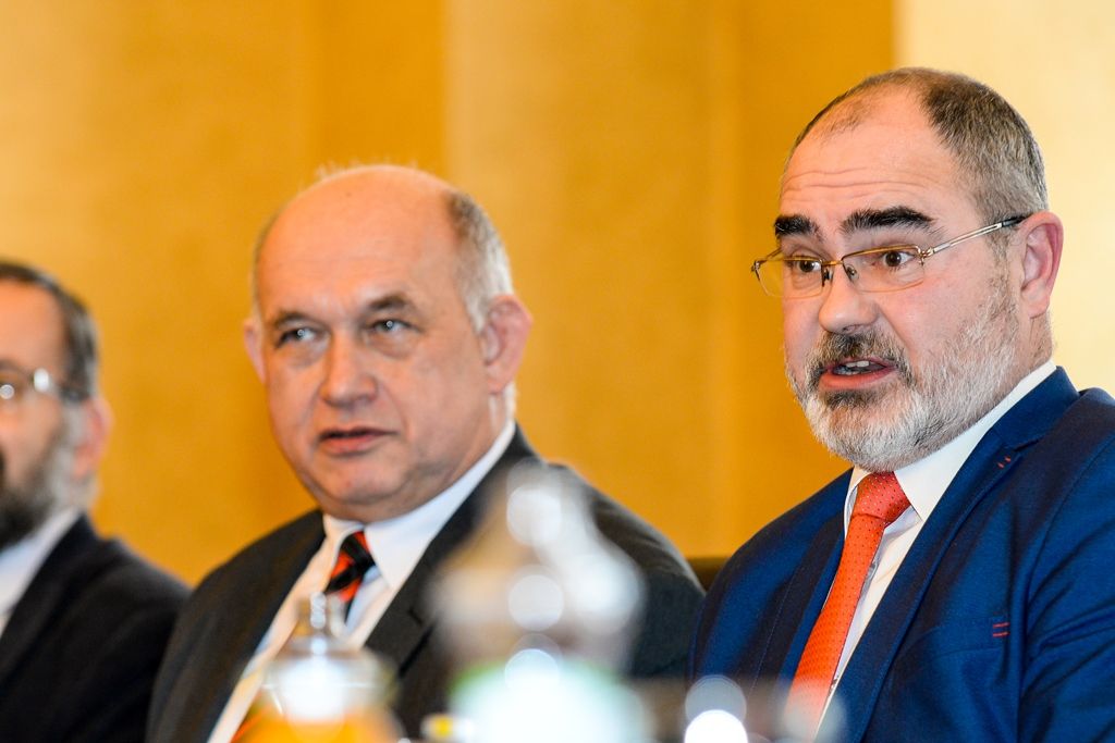 Plzeňský primátor přijal děkany pedagogických fakult (foto: M. Pecuch, 20.2.2018)