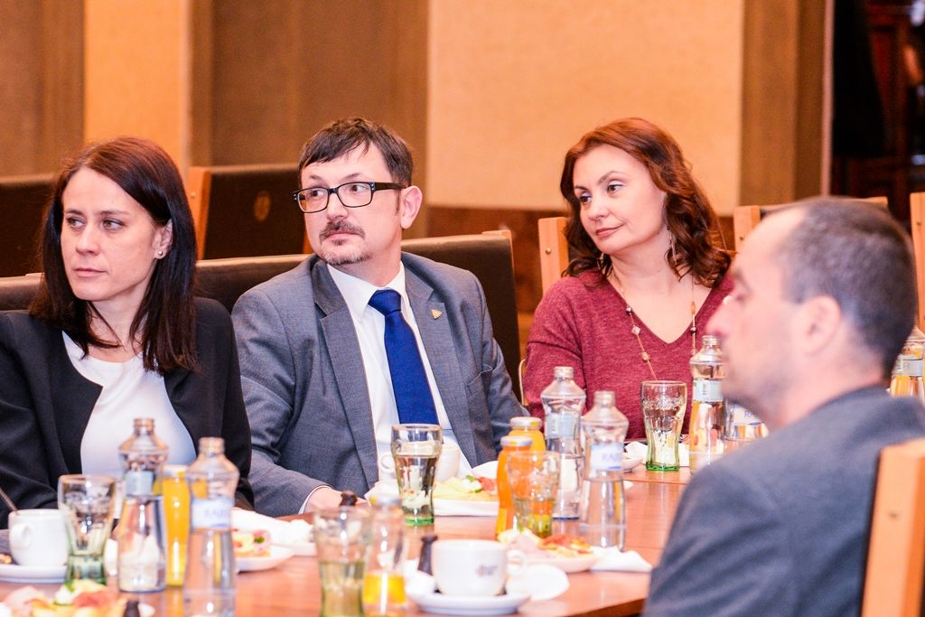 Plzeňský primátor přijal děkany pedagogických fakult (foto: M. Pecuch, 20.2.2018)