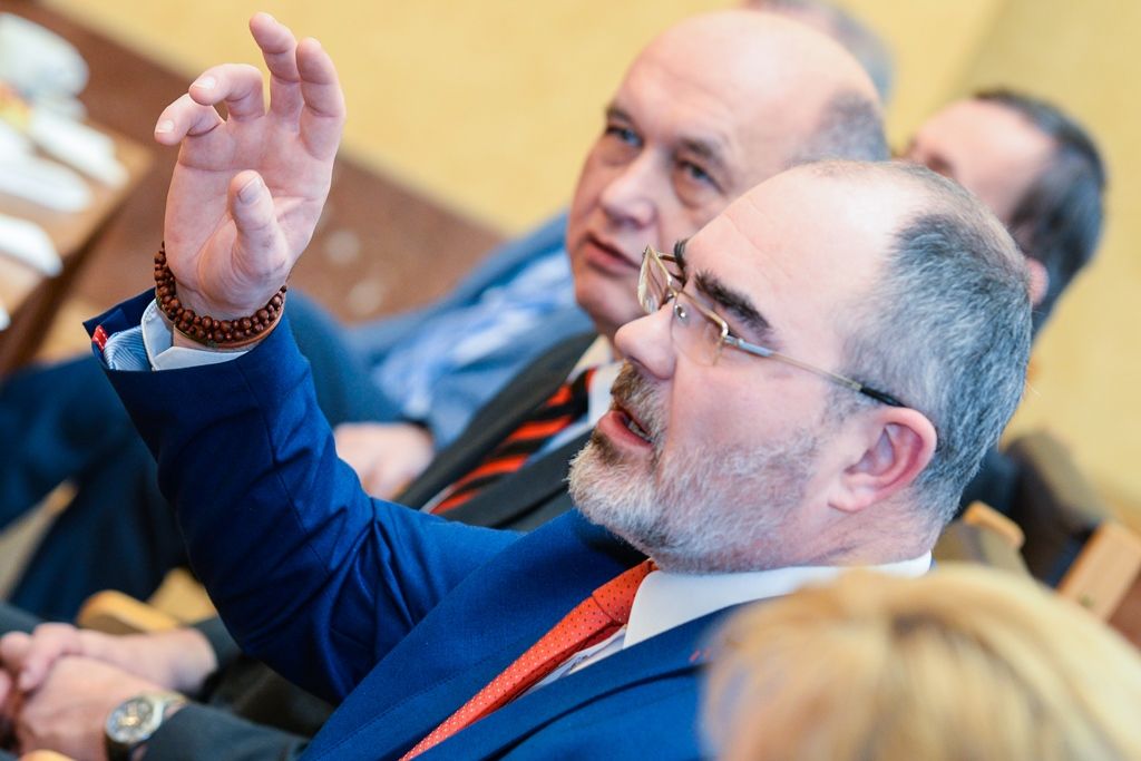 Plzeňský primátor přijal děkany pedagogických fakult (foto: M. Pecuch, 20.2.2018)