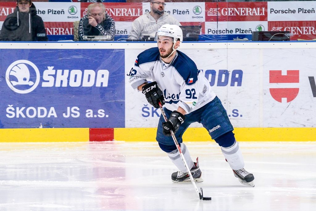 Zápas Akademiků Plzeň vs. Cavaliers Brno o postup do Play-off Evropské univerzitní hokejové ligy (foto: M. Pecuch, 6.3.2018)