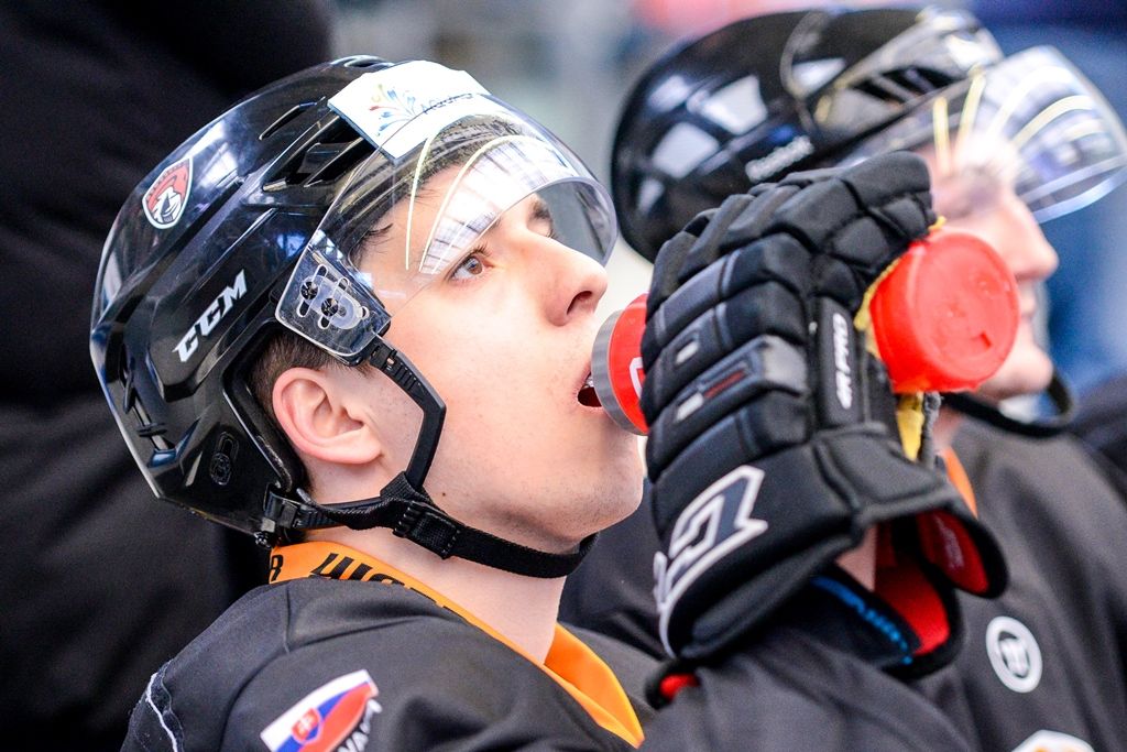 Zápas Akademiků Plzeň vs. Cavaliers Brno o postup do Play-off Evropské univerzitní hokejové ligy (foto: M. Pecuch, 6.3.2018)