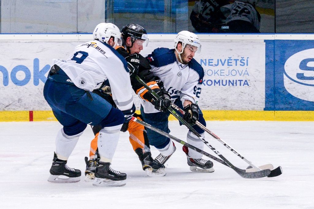 Zápas Akademiků Plzeň vs. Cavaliers Brno o postup do Play-off Evropské univerzitní hokejové ligy (foto: M. Pecuch, 6.3.2018)