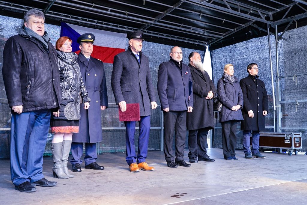 Plzeň si připomněla narození T. G. Masaryka (foto: M. Pecuch, 7.3.2018)