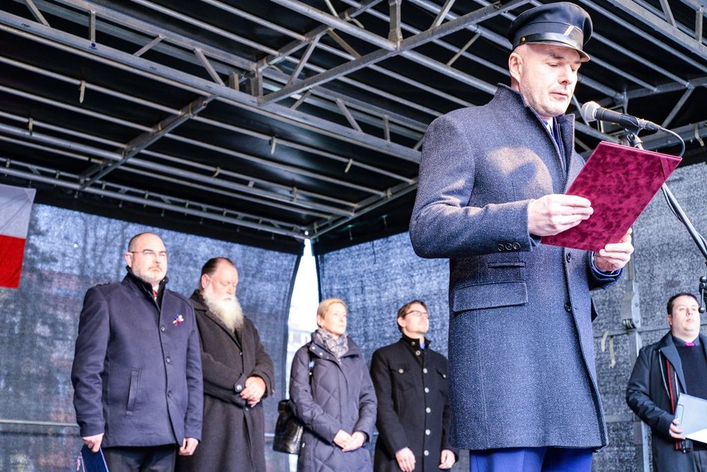 Plzeň si připomněla narození T. G. Masaryka (foto: M. Pecuch, 7.3.2018)