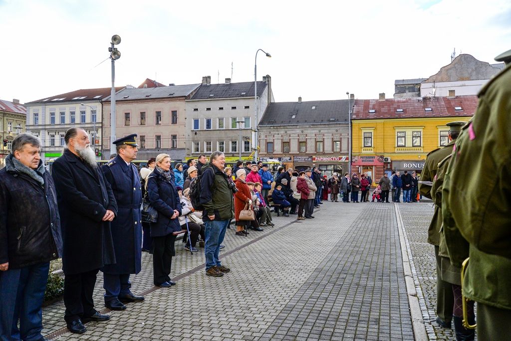 Plzeň si připomněla narození T. G. Masaryka (foto: M. Pecuch, 7.3.2018)