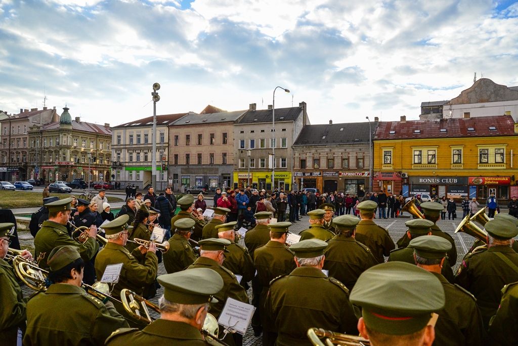 Plzeň si připomněla narození T. G. Masaryka (foto: M. Pecuch, 7.3.2018)