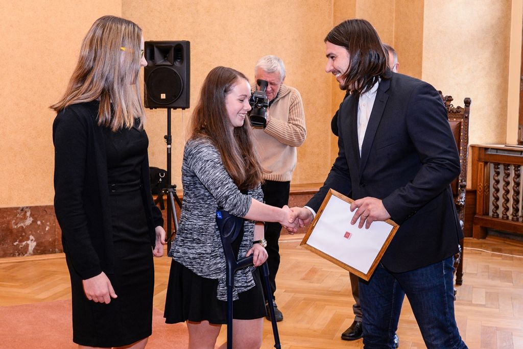 Sportovci Plzně 2017 převzali ocenění na radnici (foto: M. Pecuch, 20.3.2018)