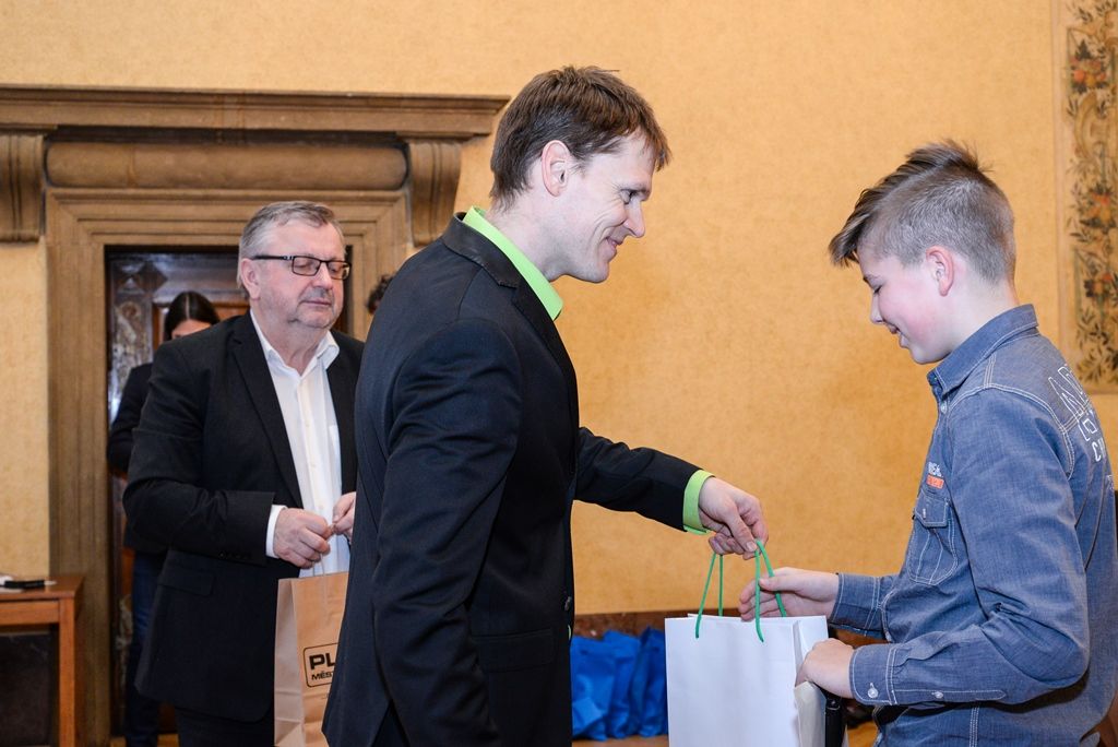 Sportovci Plzně 2017 převzali ocenění na radnici (foto: M. Pecuch, 20.3.2018)