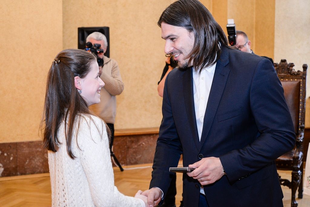 Sportovci Plzně 2017 převzali ocenění na radnici (foto: M. Pecuch, 20.3.2018)