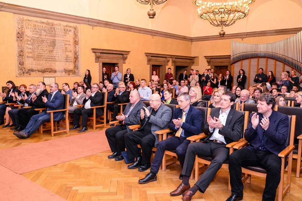 Sportovci Plzně 2017 převzali ocenění na radnici (foto: M. Pecuch, 20.3.2018)
