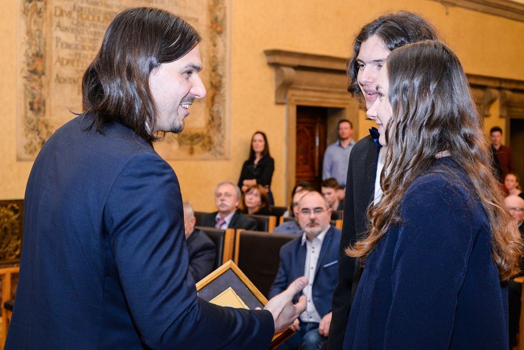 Sportovci Plzně 2017 převzali ocenění na radnici (foto: M. Pecuch, 20.3.2018)