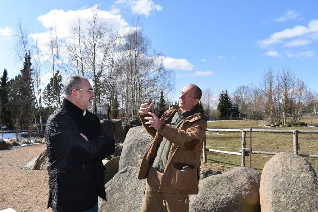 Devátý zubr plzeňské zoo dostal jméno Ony (foto: A. Jarošová, 21.3.2018)