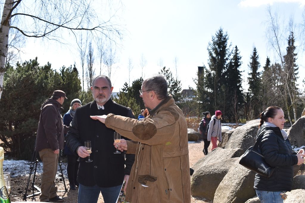Devátý zubr plzeňské zoo dostal jméno Ony (foto: A. Jarošová, 21.3.2018)