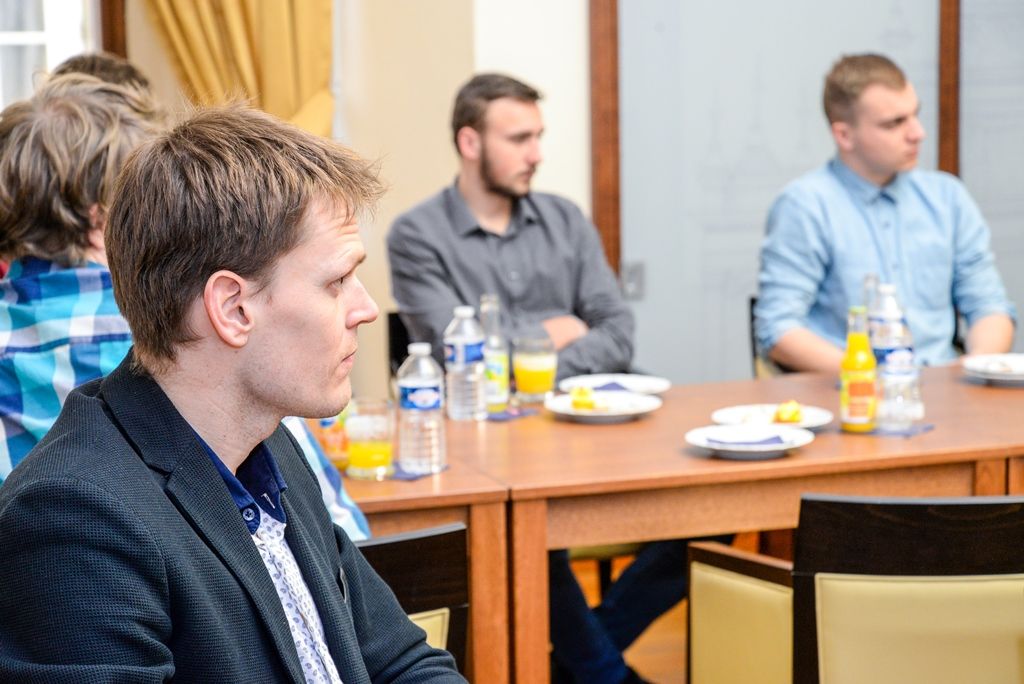 Přijetí futsalistů SK Interobalu Plzeň (foto: M. Pecuch, 21.3.2018)