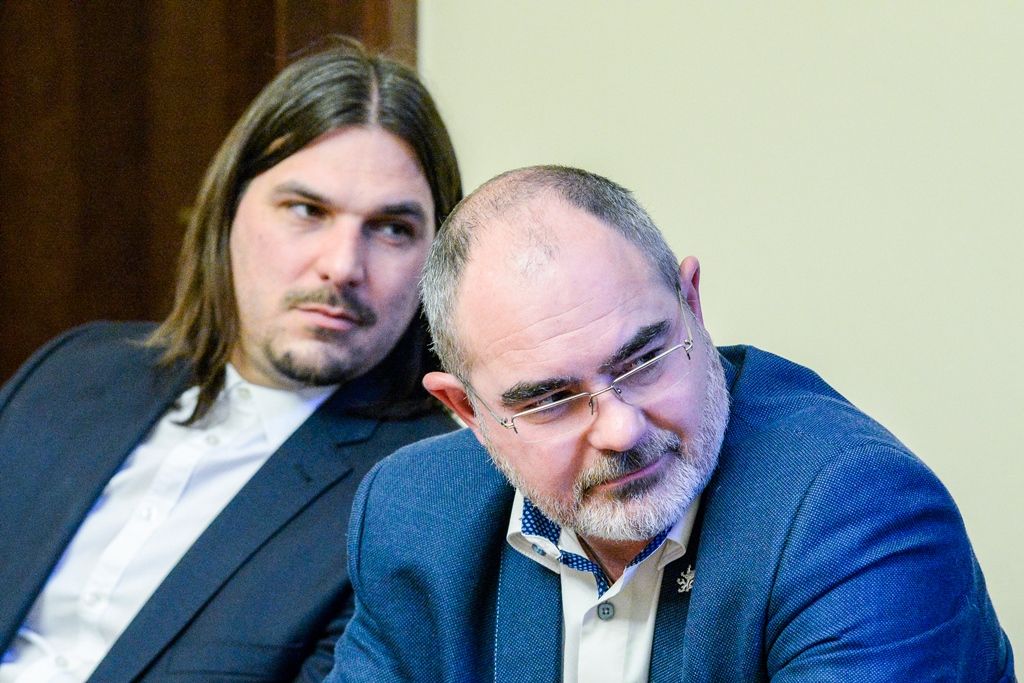 Přijetí futsalistů SK Interobalu Plzeň (foto: M. Pecuch, 21.3.2018)