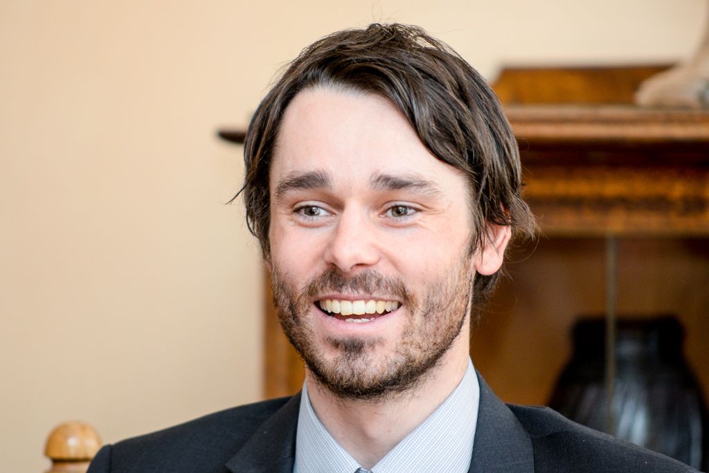 Olympionici z Pchjongčangu zavítali na radnici (foto: M. Pecuch, 21.3.2018)