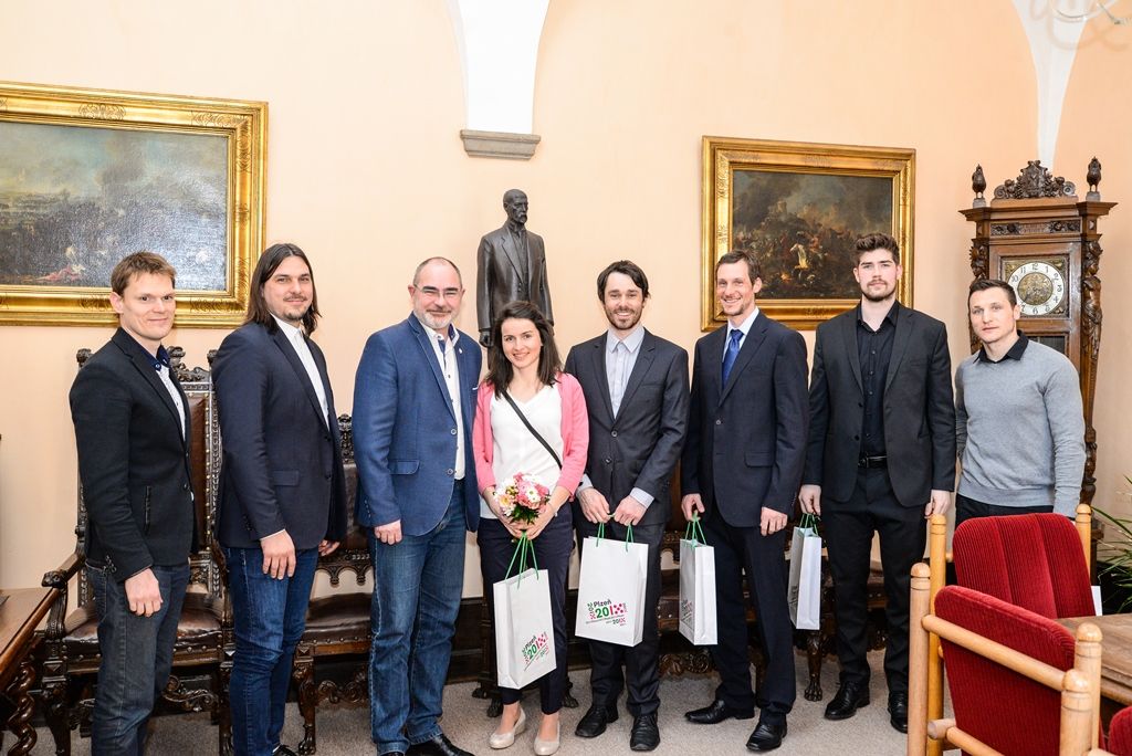 Olympionici z Pchjongčangu zavítali na radnici