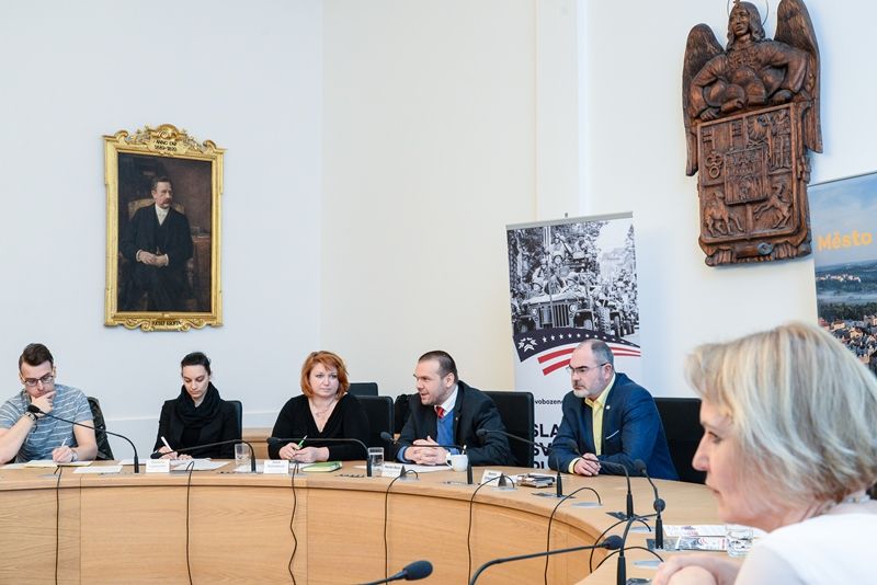 Slavnosti svobody 2018 - Tisková konference k programu (foto: M. Pecuch, 27.3.2018)