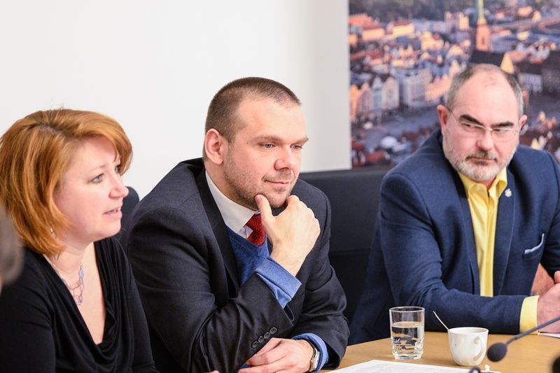 Slavnosti svobody 2018 - Tisková konference k programu (foto: M. Pecuch, 27.3.2018)