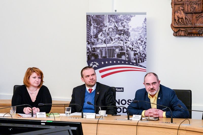 Slavnosti svobody 2018 - Tisková konference k programu (foto: M. Pecuch, 27.3.2018)