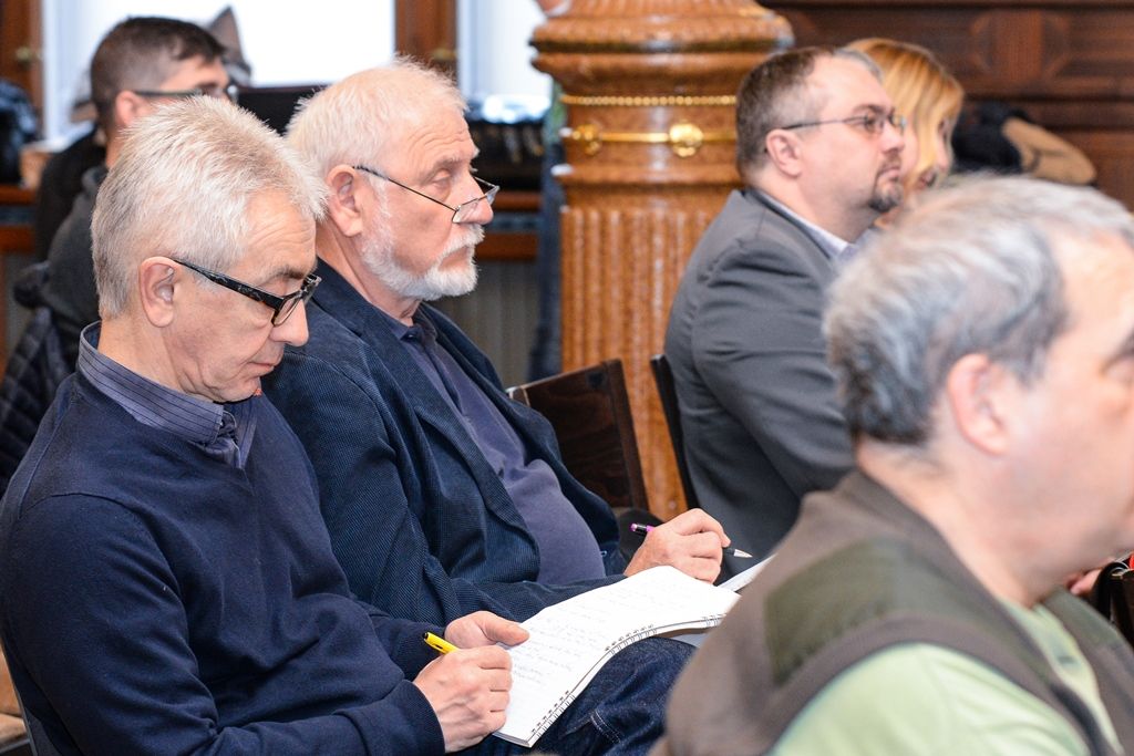 Lidé diskutovali o fúzi městské teplárny s Plzeňskou energetikou (foto: M. Pecuch, 28.3.2018)