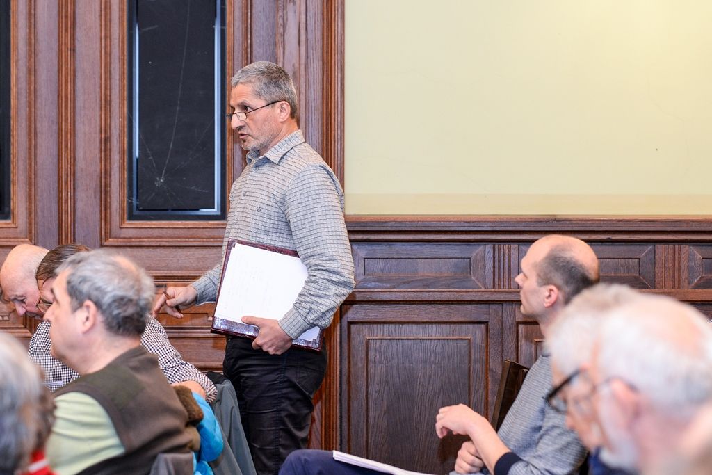 Lidé diskutovali o fúzi městské teplárny s Plzeňskou energetikou (foto: M. Pecuch, 28.3.2018)