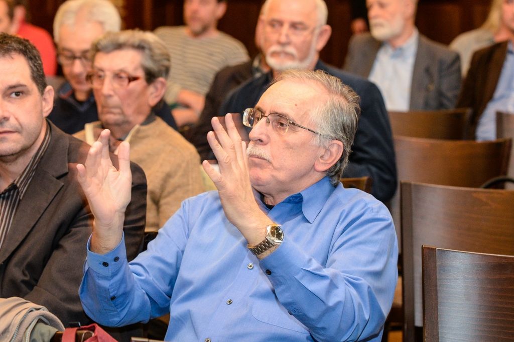 Lidé diskutovali o fúzi městské teplárny s Plzeňskou energetikou (foto: M. Pecuch, 28.3.2018)