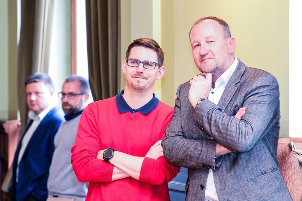 Lidé diskutovali o fúzi městské teplárny s Plzeňskou energetikou (foto: M. Pecuch, 28.3.2018)