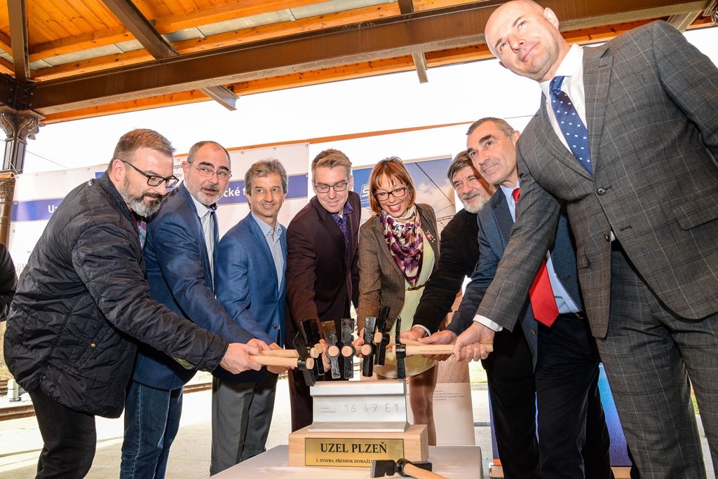 V Plzni vznikne díky přesmyku domažlické trati nová dvoukolejná zastávka