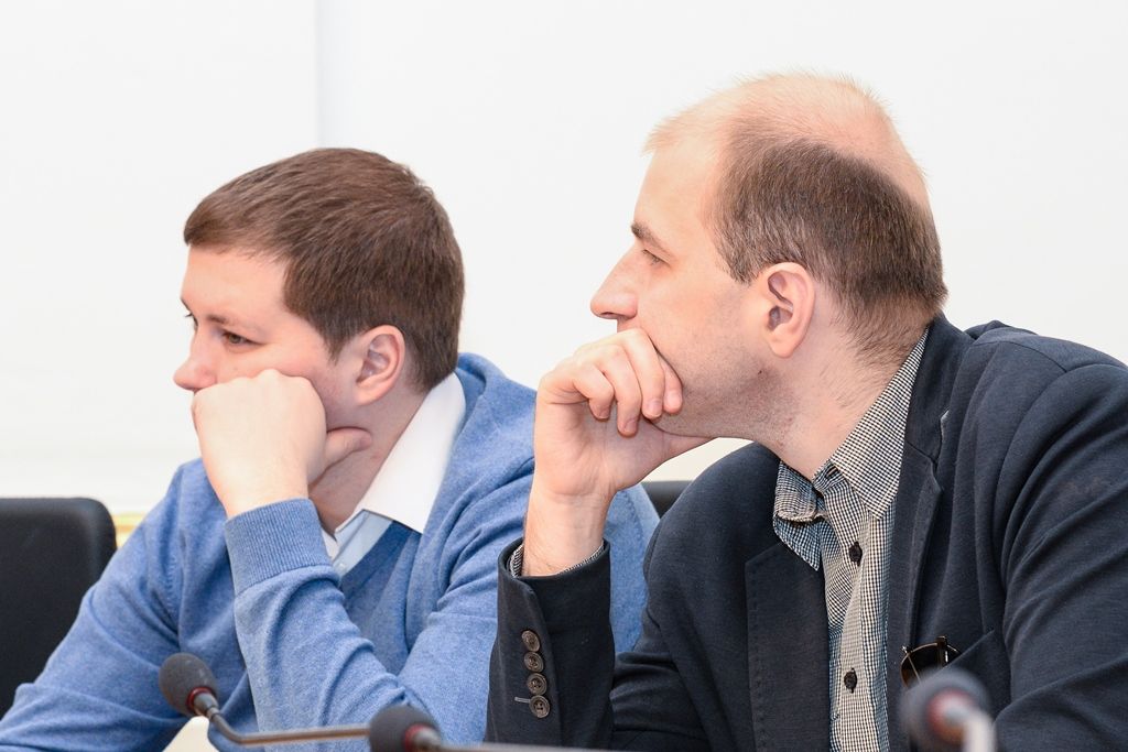 Běloruské odborníky zajímaly sociální služby města Plzně (foto: M. Pecuch, 11.4.2018