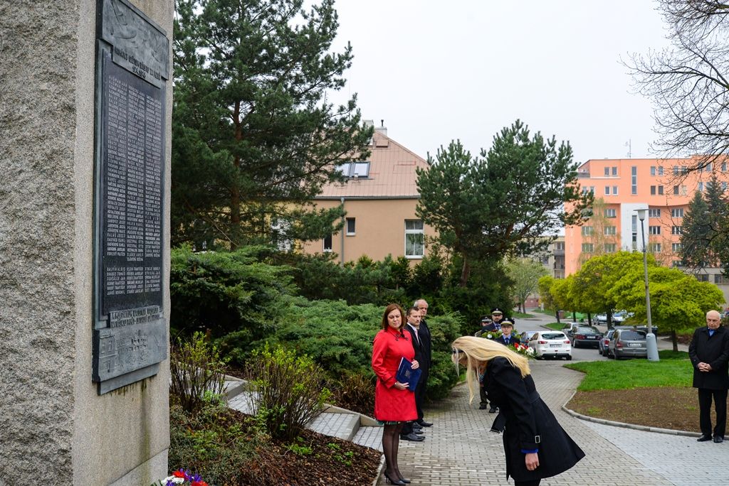 Slavnosti svobody 2018 - Doubravka si připomněla památku padlých z 2. světové války (foto: M. Pecuch, 17.4.2018)