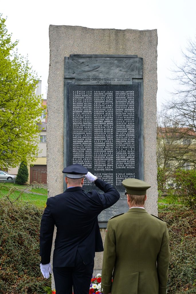 Slavnosti svobody 2018 - Doubravka si připomněla památku padlých z 2. světové války (foto: M. Pecuch, 17.4.2018)