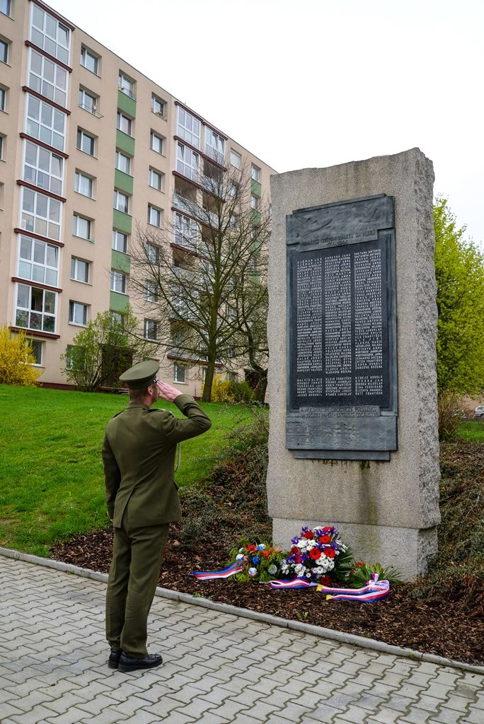 Slavnosti svobody 2018 - Doubravka si připomněla památku padlých z 2. světové války (foto: M. Pecuch, 17.4.2018)