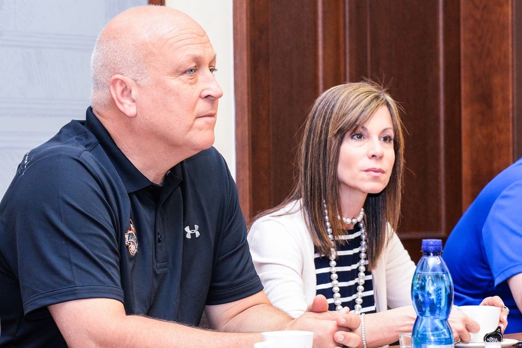 Do Plzně zavítal slavný baseballista Cal Ripken (foto: M. Pecuch, 22.4.2018)