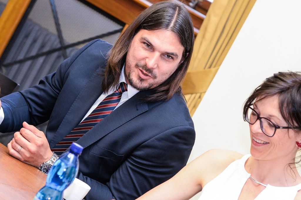 Do Plzně zavítal slavný baseballista Cal Ripken (foto: M. Pecuch, 22.4.2018)