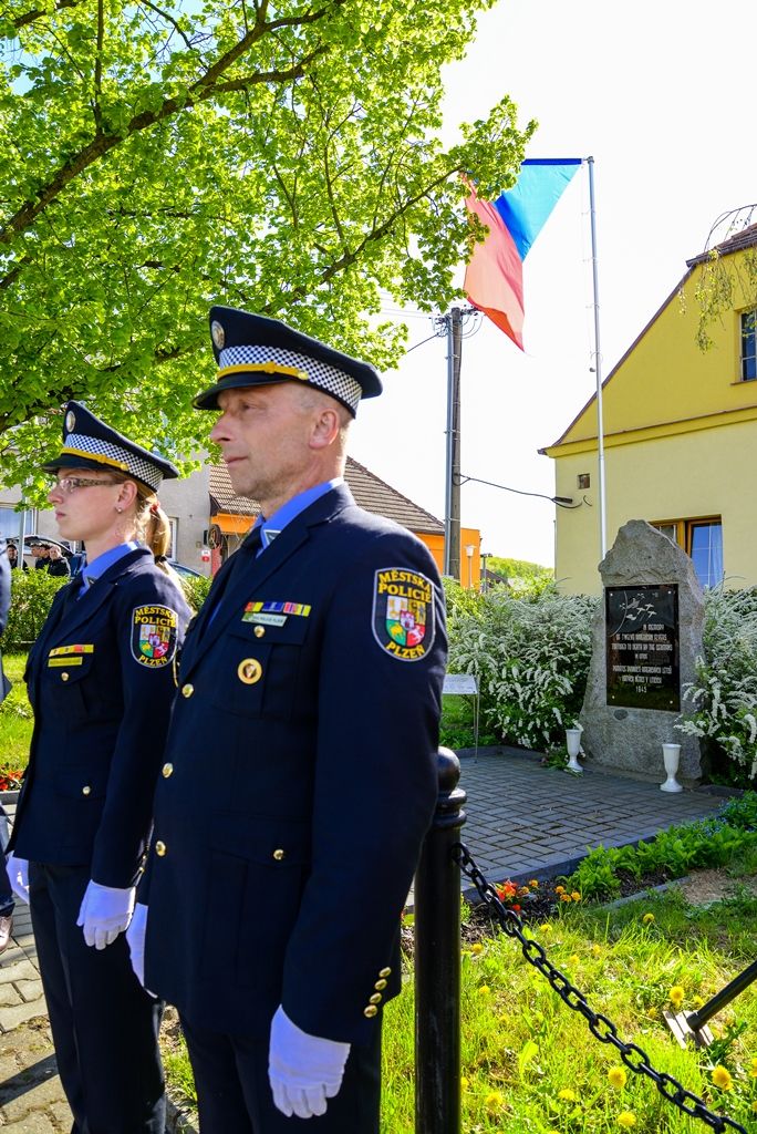 Slavnosti svobody 2018 - Pietní akt v Liticích (foto: M. Pecuch, 26.4.2018)