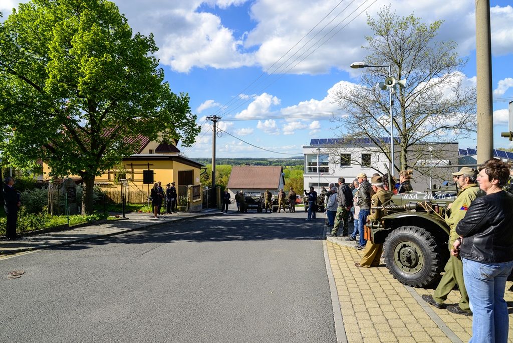 Slavnosti svobody 2018 - Pietní akt v Liticích (foto: M. Pecuch, 26.4.2018)