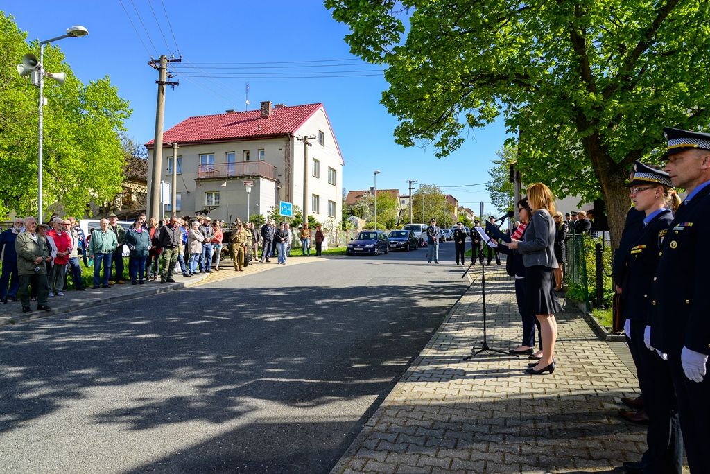 Slavnosti svobody 2018 - Pietní akt v Liticích (foto: M. Pecuch, 26.4.2018)