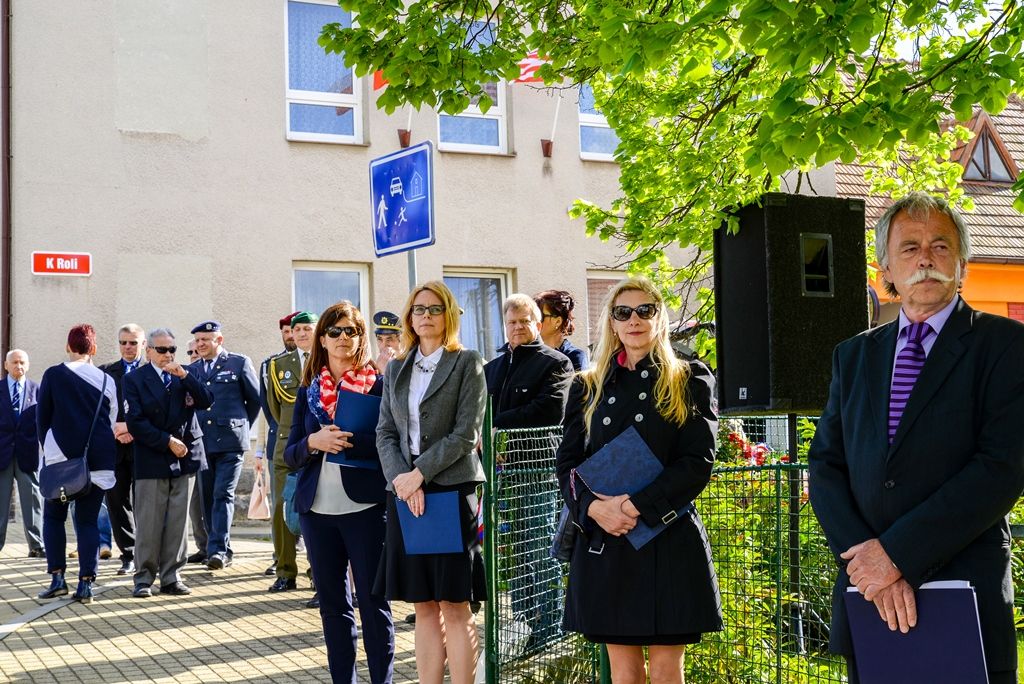 Slavnosti svobody 2018 - Pietní akt v Liticích (foto: M. Pecuch, 26.4.2018)