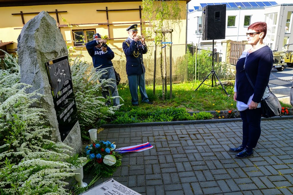 Slavnosti svobody 2018 - Pietní akt v Liticích (foto: M. Pecuch, 26.4.2018)