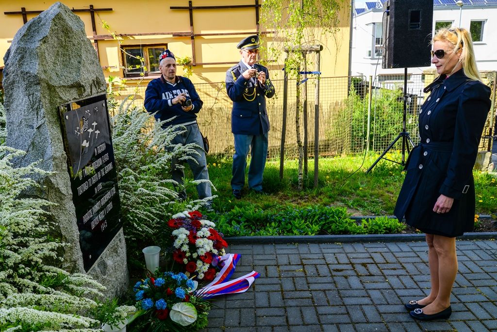 Slavnosti svobody 2018 - Pietní akt v Liticích (foto: M. Pecuch, 26.4.2018)