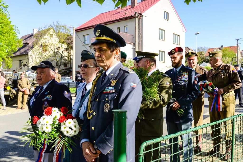Slavnosti svobody 2018 - Pietní akt v Liticích (foto: M. Pecuch, 26.4.2018)