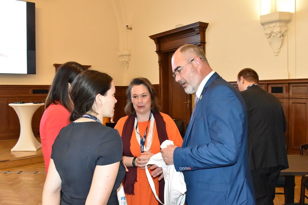 Slavnosti svobody 2018 - Prezentaci témat osvobození řešili v Plzni členové prestižní nadace (foto: E. Barborková, 3.5.2018)